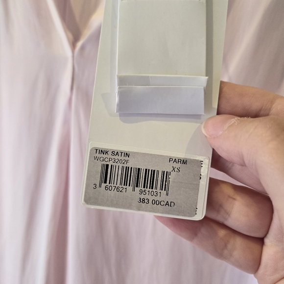 Zadig & Voltaire Pink Blouse NWT Size XS - Picture 5 of 10